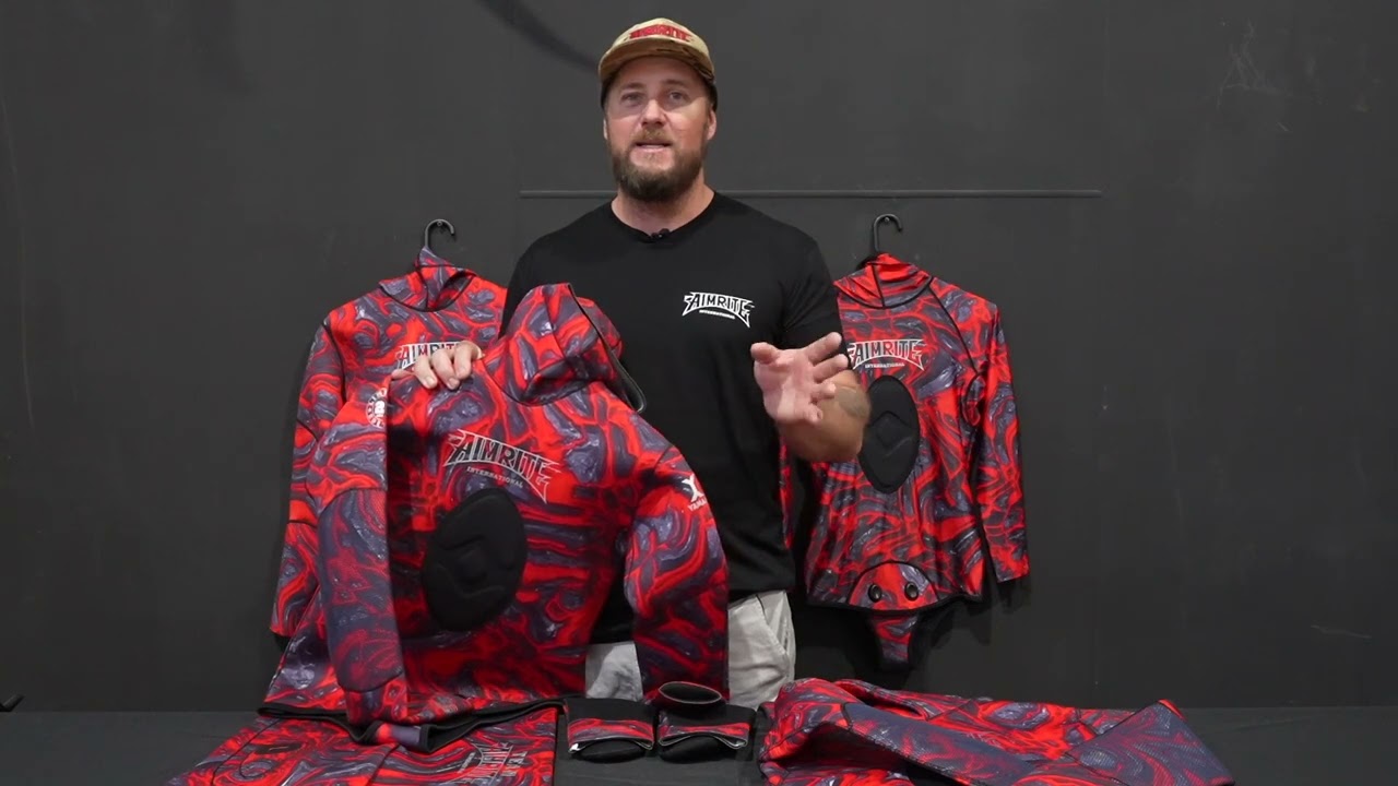 3mm & 5mm Yamamoto Titanium lined “Team Aimrite Int.” Limited Edition Wetsuits