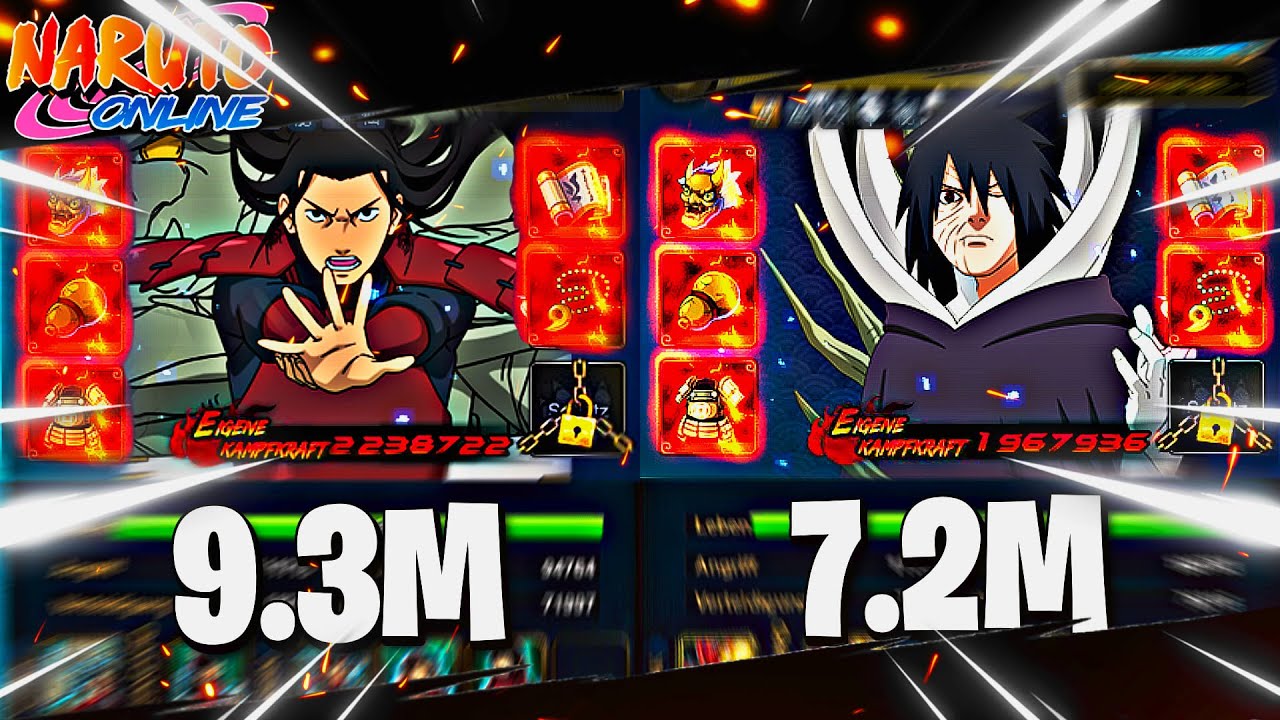 Obito Rage Mode BT [7.2M] BROKE! Hashirama FB [9.3M] in Space-Time | Naruto Online