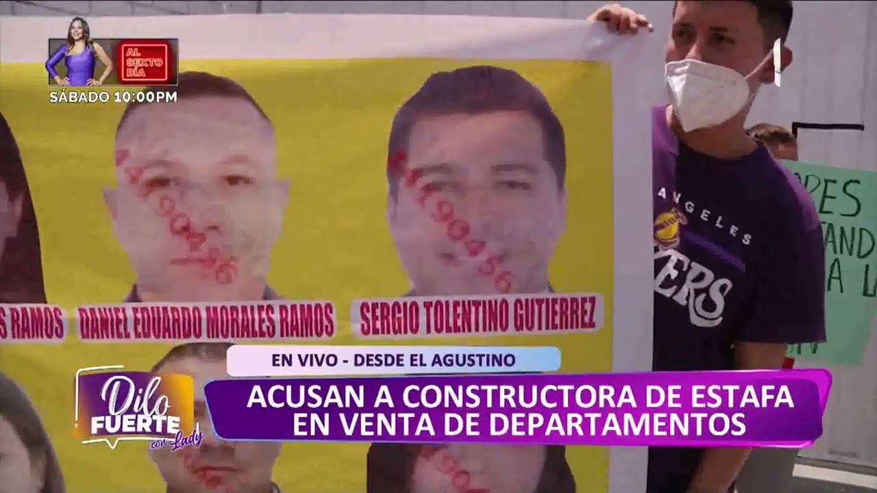 Personas denuncian que constructora los estafó con venta de departamentos