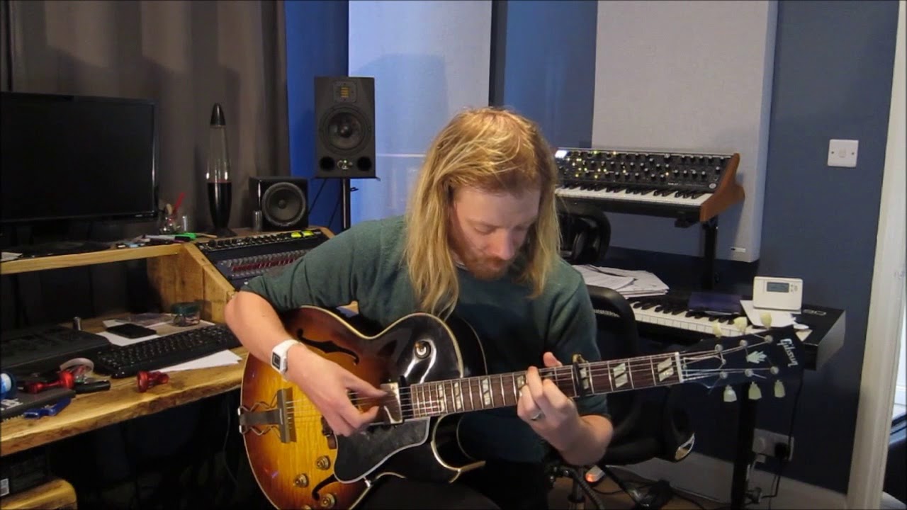 John Dowland - Lachrimae Pavane, electric guitar cover in DADGAD