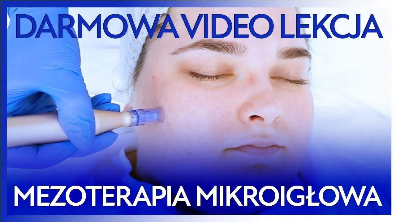 Mezoterapia mikroigłowa twarzy - jak robić ją dobrze i bezpiecznie? Video lekcja