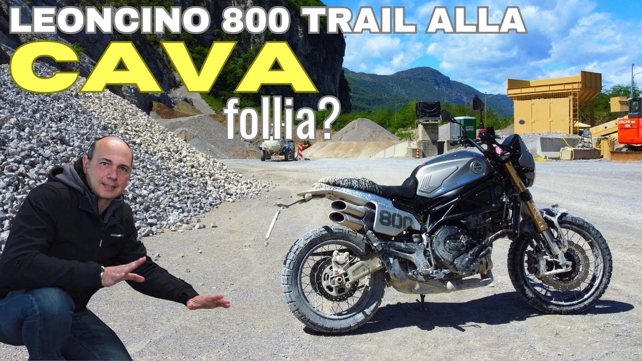 Porto la Benelli Leoncino 800 Trail alla cava…
