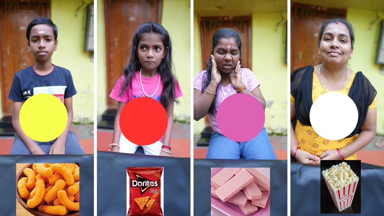 Single Color Challenge | ஒரே கலர் Snacks மட்டும் சாப்பிடணும் முடியுமா ??  Mrs.Abi Time