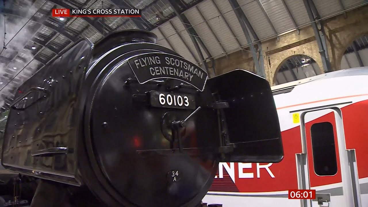 Flying Scotsman is 100 years old (UK) (1)
