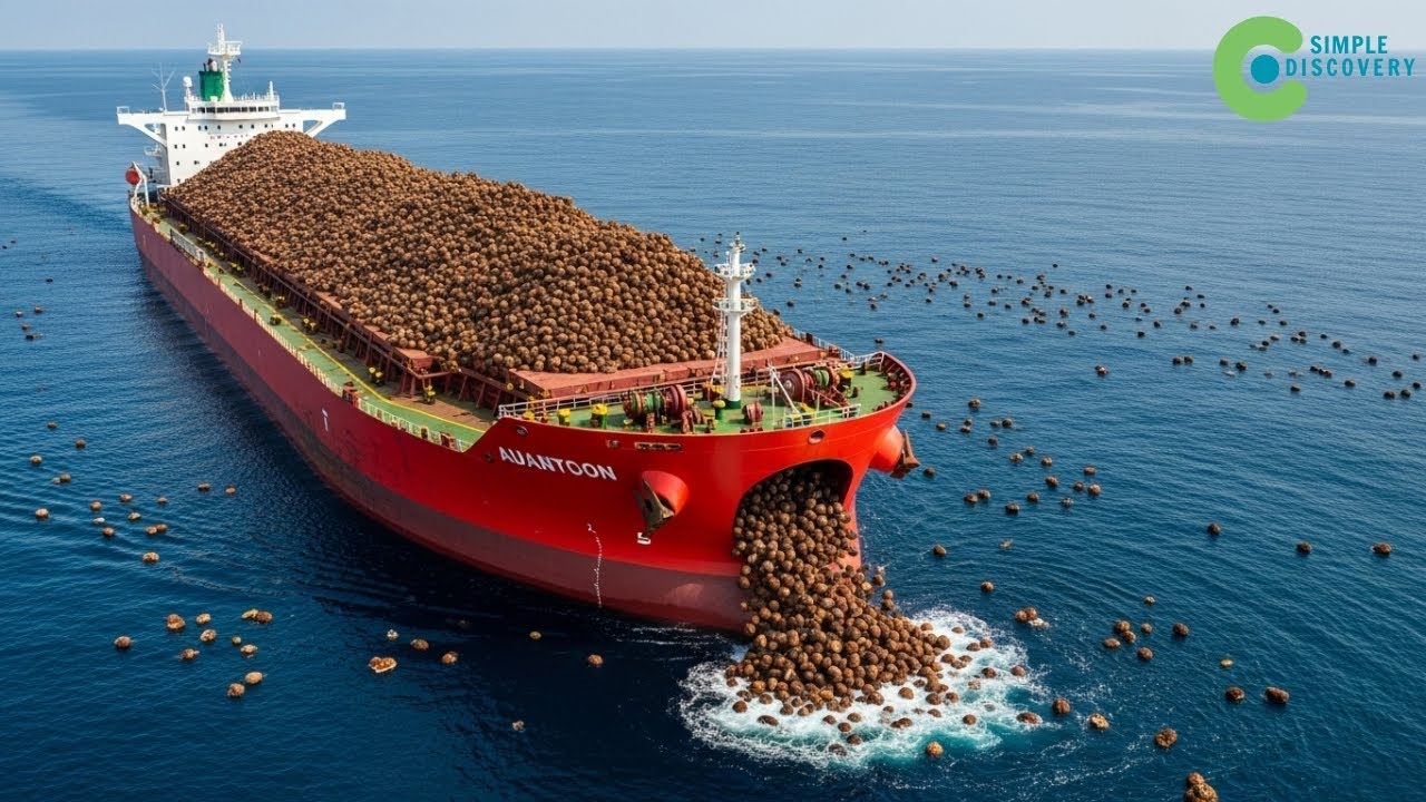 They Dumped THOUSANDS of TONS of COCONUT PEEL Into the Sea – The Results STUNNED Scientists