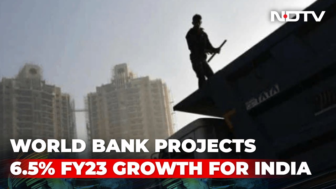 India's Growth Forecast Downgraded To 6.5% This Year By World Bank