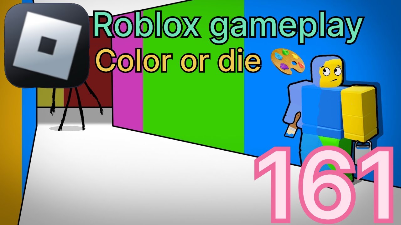 Roblox gameplay | Color or die 🎨 | Episode 161 | 2024