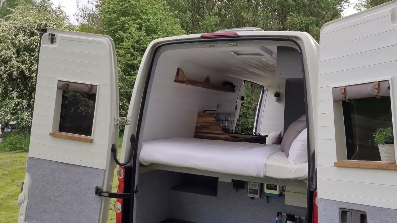 VW CRAFTER VAN CONVERSION BY THE HILLS CAMPERS