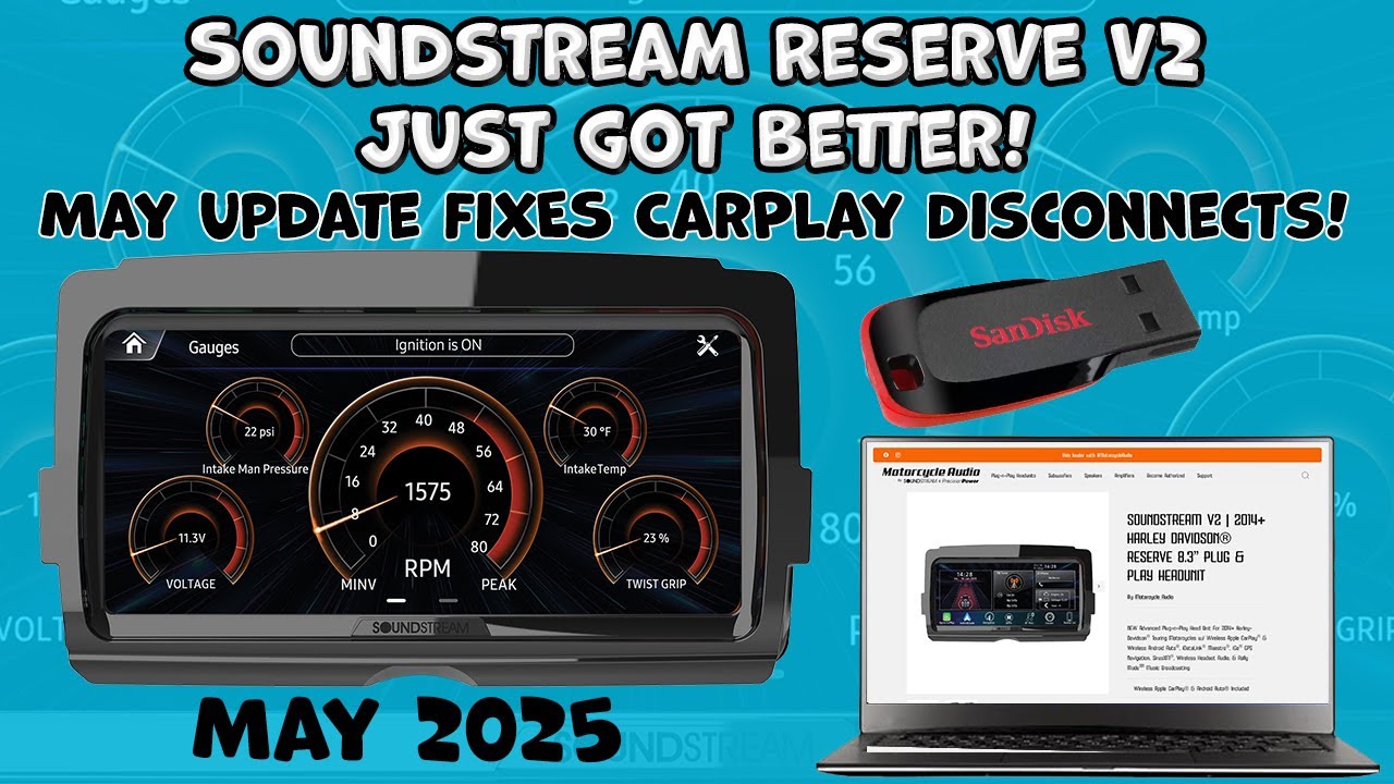 May Update FIXES CarPlay Disconnects! SoundStream Reserve V2 Radio Just Got Better! Step by step!