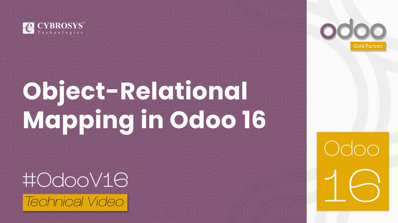 ORM (объектно-реляционное отображение) в Odoo 16 | Учебные пособия по разработке для Odoo 16
