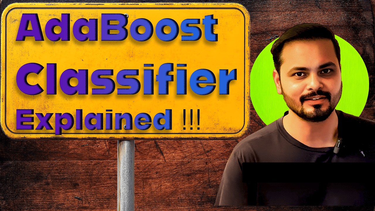 AdaBoost Explained from Scratch | Boosting Algorithm in Machine Learning