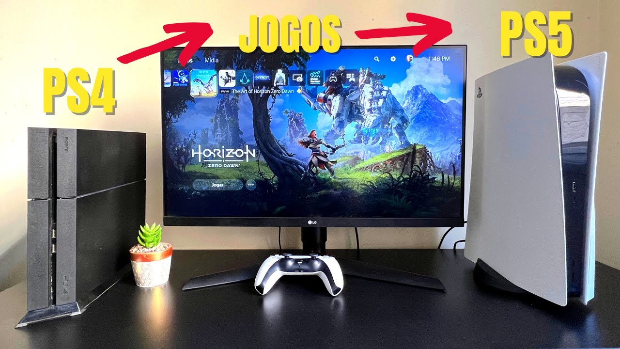 Como Transferir seus Jogos Salvos do PS4 para o PS5?