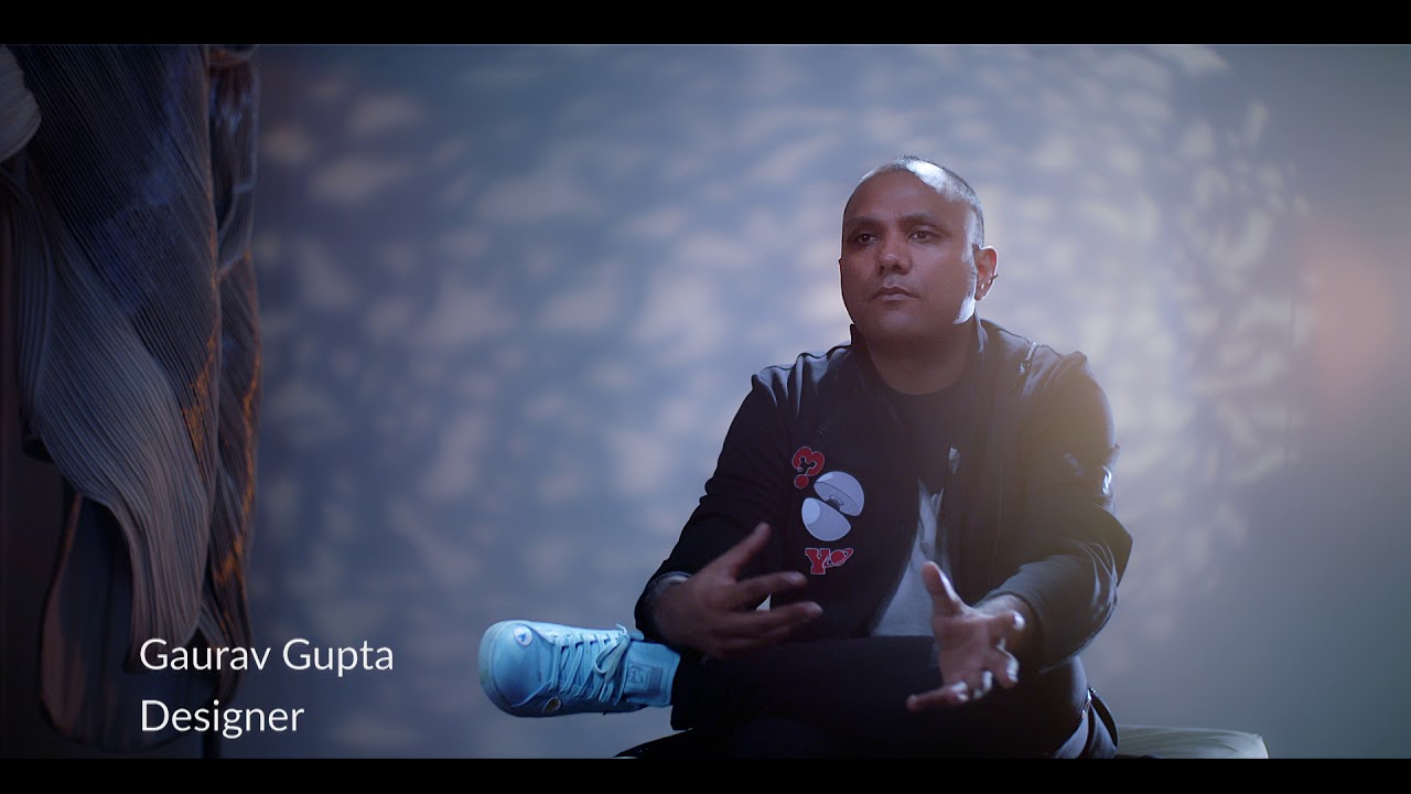 Get a closer look at Gaurav Gupta and IBM Watson’s cognitive sari gown