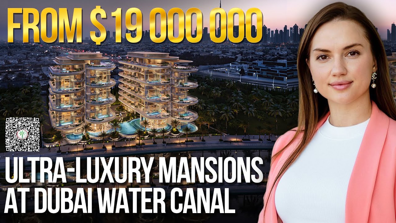 New Luxurious Area in Dubai Close to Burj Khalifa With Waterfront Mansions and Luxury Hotels