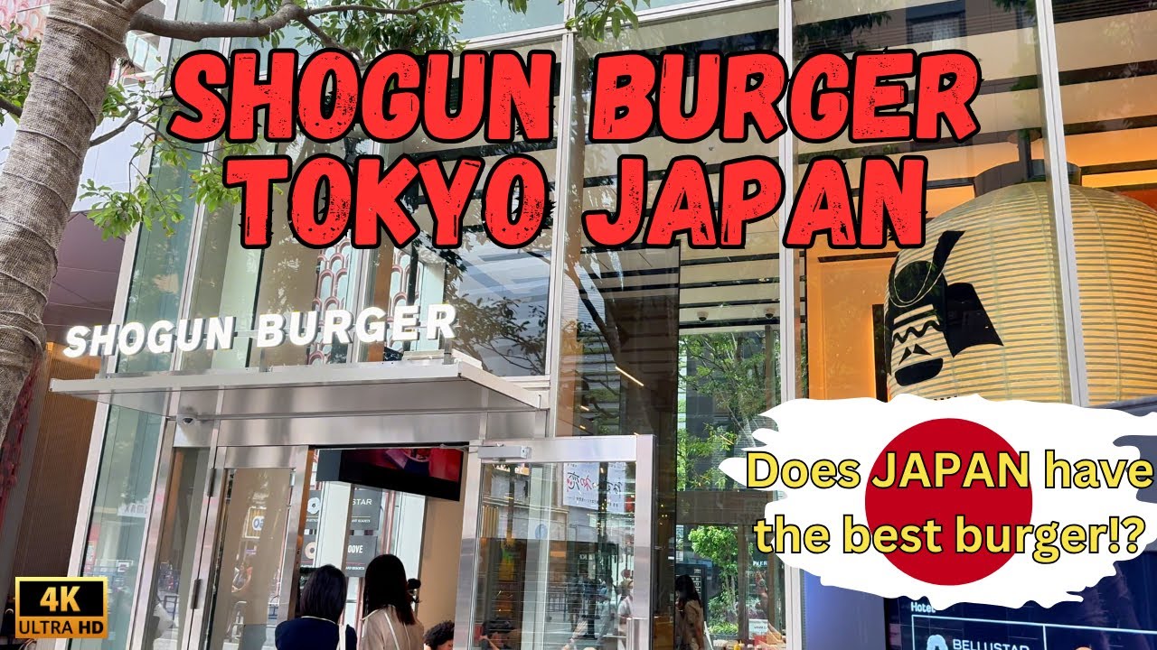 Best Wagyu Burger in Tokyo? 🍔 Shogun Burger in Kabukicho, Shinjuku | Must-Try Japanese Burger!