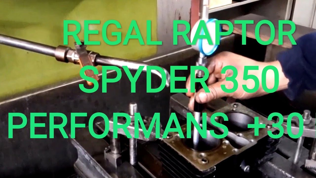 REGAL RAPTOR SPYDER 350 MOTOR YÜKLEME + 30 BG