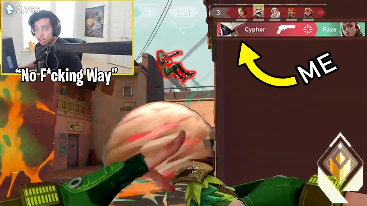 Valorant Streamers React to My Perfect Aim
