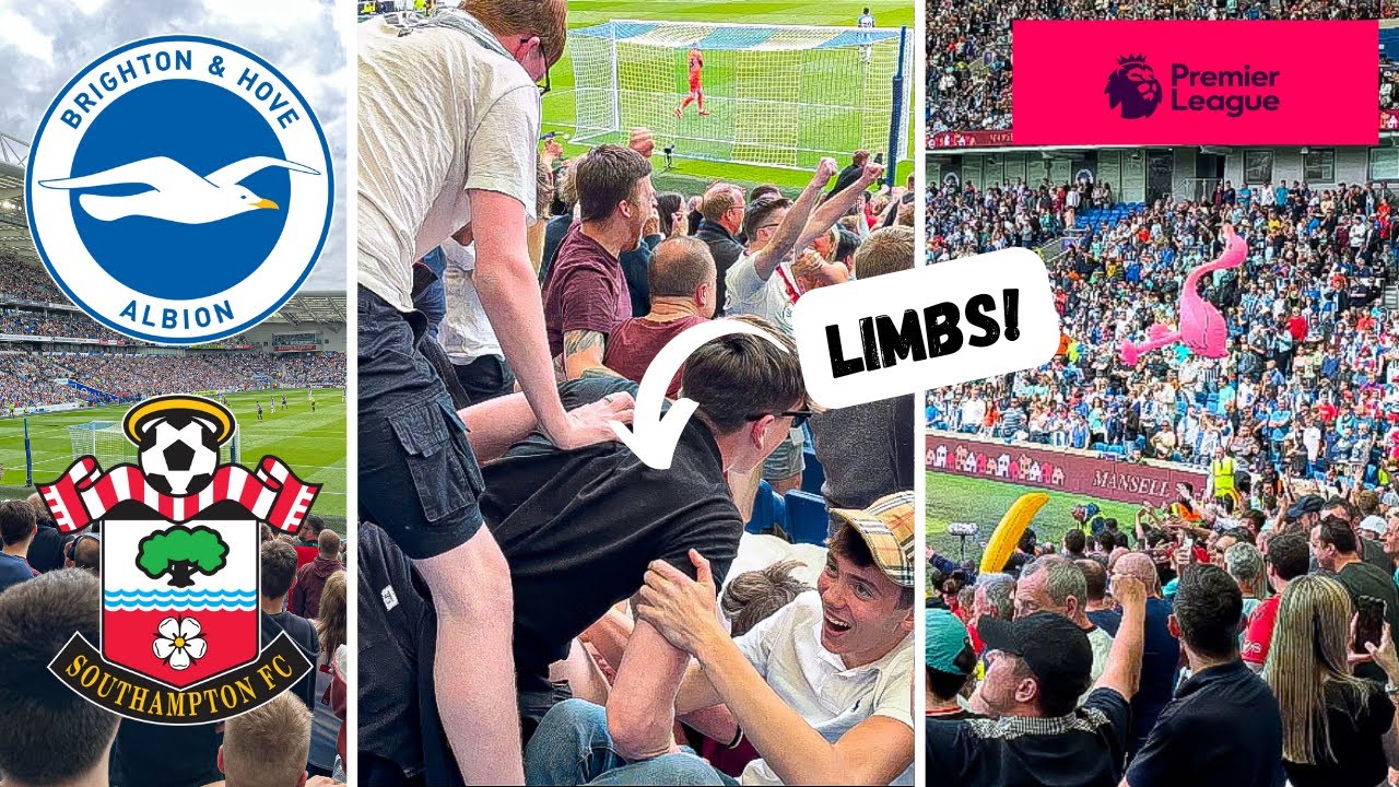 Inflatable Relegation Party as Brighton Qualify for Europe!