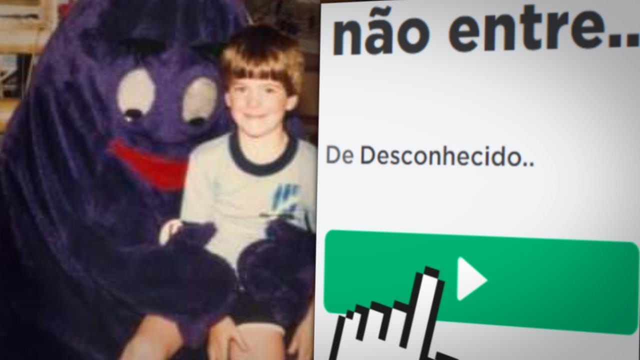 CUIDADO COM O GRIMACE SHAKE NO ROBLOX..(é sério) 😨