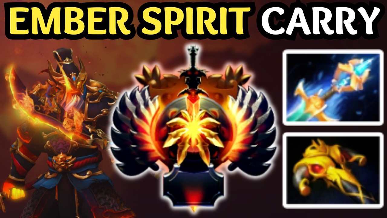 🔥 IN. SLASH. OUT. — EMBER SPIRIT CARRY GAMEPLAY | DOTA 2 🔥