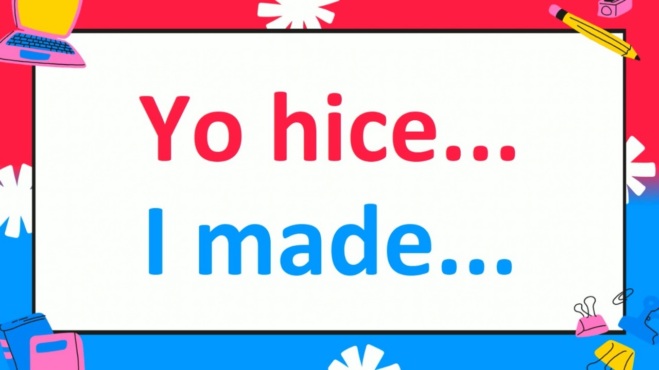 Learn 70 Important Spanish Irregular PAST Tense Sentence Patterns with Practice Sentences!
