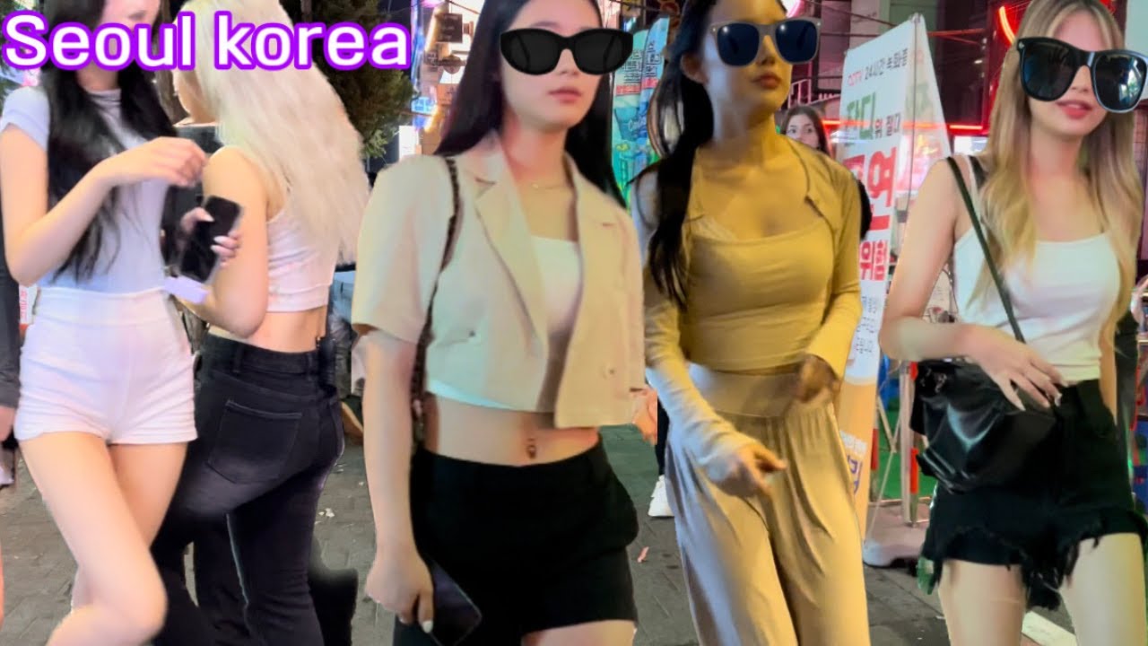[4K SEOUL nightlife] 새벽 3시 홍대거리 🔥 토요일 밤에 홍대거리를 느껴보세요/Hongdae/seoul/korea