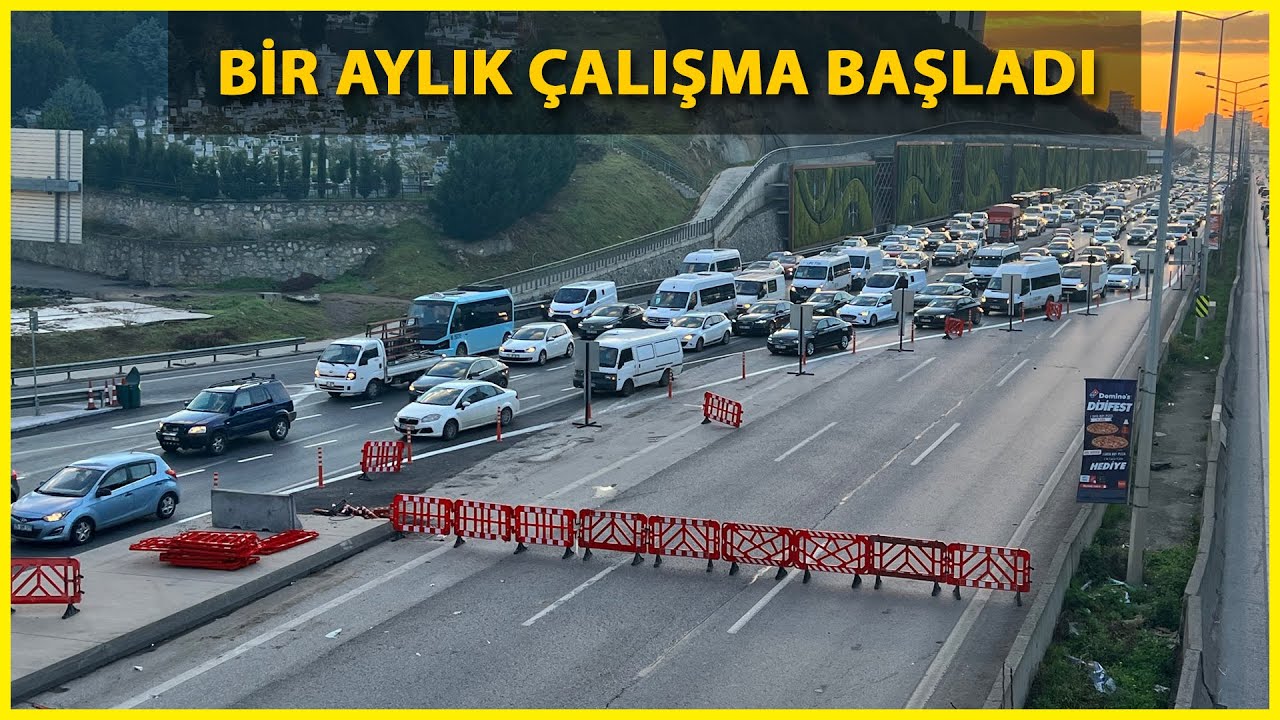İstanbullular Dikkat! 30 Gün Sürecek Yol Çalışması Başladı