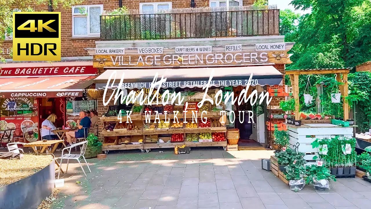 Walking Tour of Charlton, London 🇬🇧 | 4K HDR City Walk in South East London