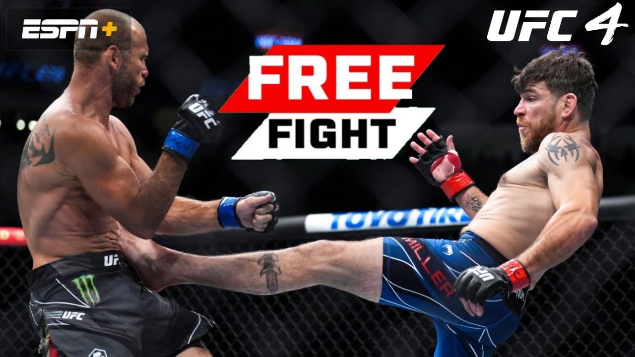 Jim Miller vs Donald Cerrone FREE FIGHT | FULL FIGHT | FREE FIGHT | #ufc300