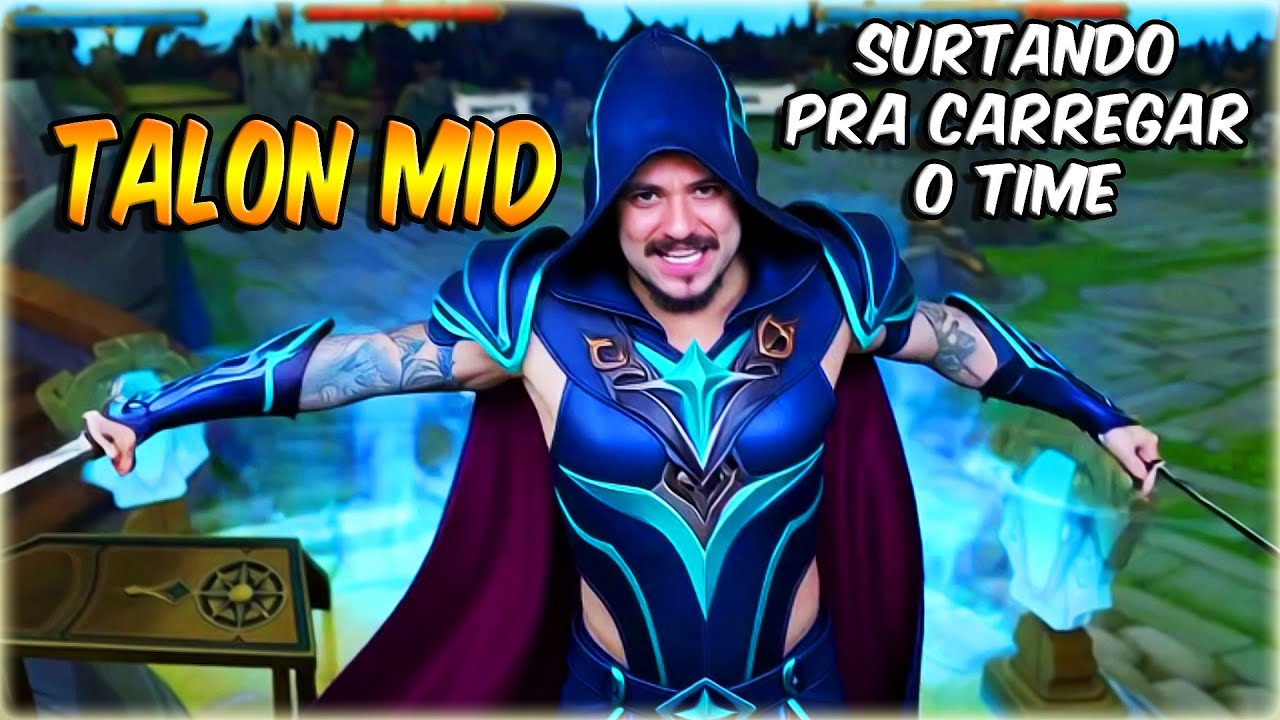 COMO JOGAR TALON MID SEM TIME E AINDA SURTAR