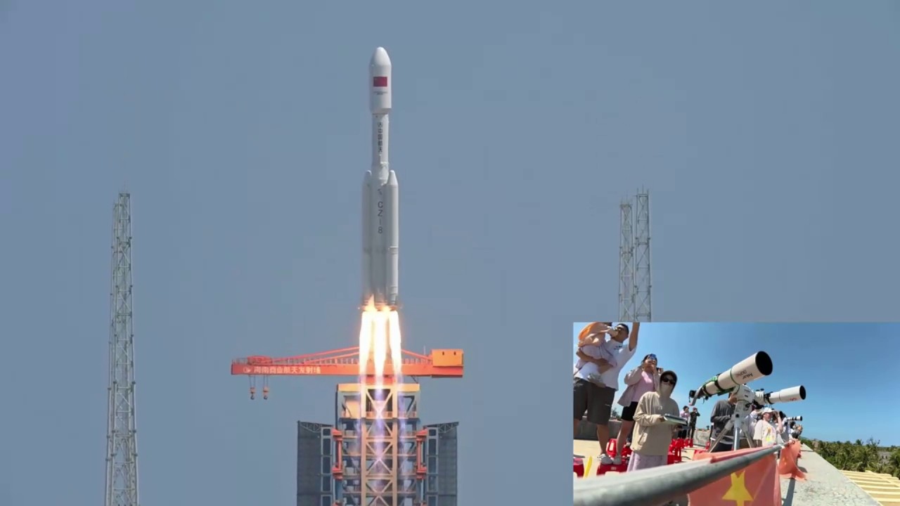 Long March 8 Rocket Launches SpaceSail Polar Group 12