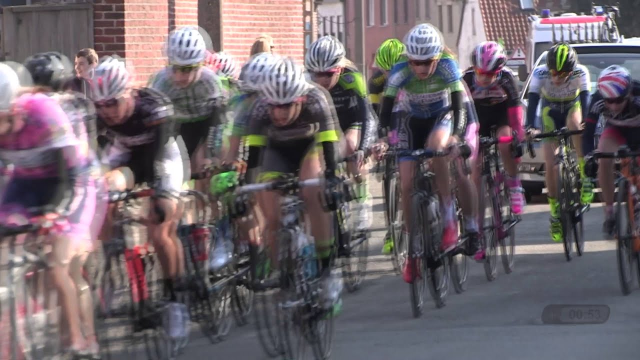 Heule 13/03/2016 Women Youth 1.16 cycling video