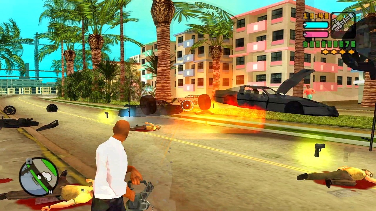 Когда Виктор Вэнс не хочет иметь ничего общего с законом в GTA Vice City Stories
