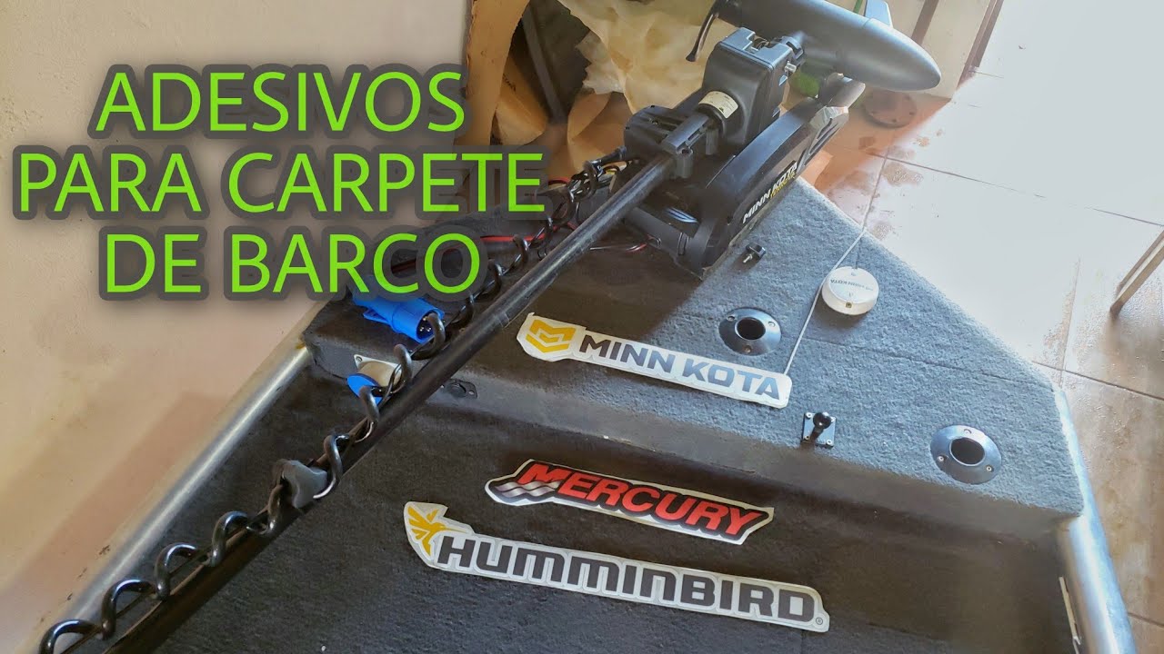 ADESIVO PARA BARCO CARPETE BARCO de alumínio PESCA plataformado
