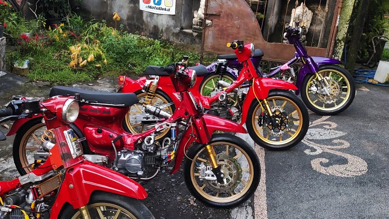 Review C70 Modif Spot Bali Mirip tapi tak sama | Honda Supercub C70