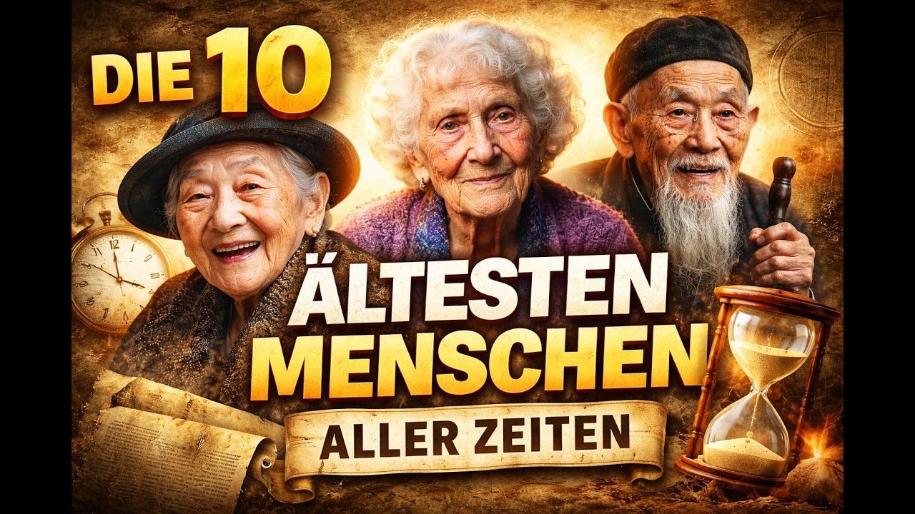 👵📜⏳ Die 10 ältesten Menschen aller Zeiten – Unglaubliche Lebensgeschichten | Realität oder Mythos?