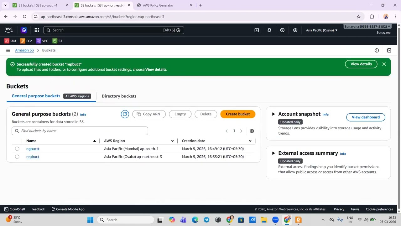 AWS CCP S3 Versioning & Replication