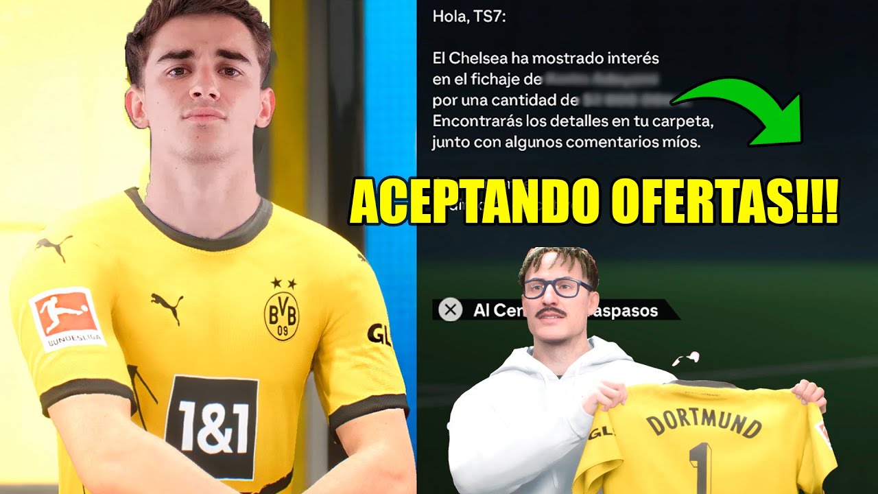 ✅RETO EXTREMO! Acepto TODAS las OFERTAS en Modo Carrera FC 24