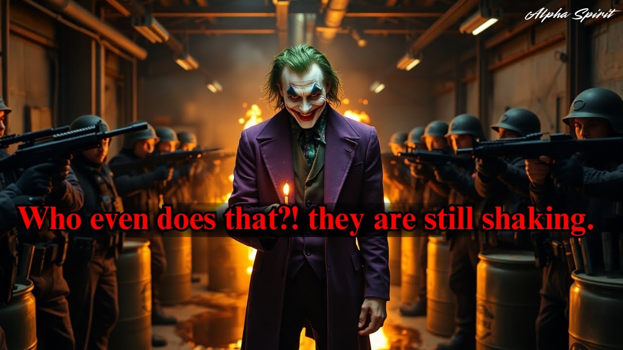 WHAT THE HELL DID YOU JUST DO?! 😳 The Whole Room FROZE Instantly ❄️🔥 Joker Speech Dark Motivation