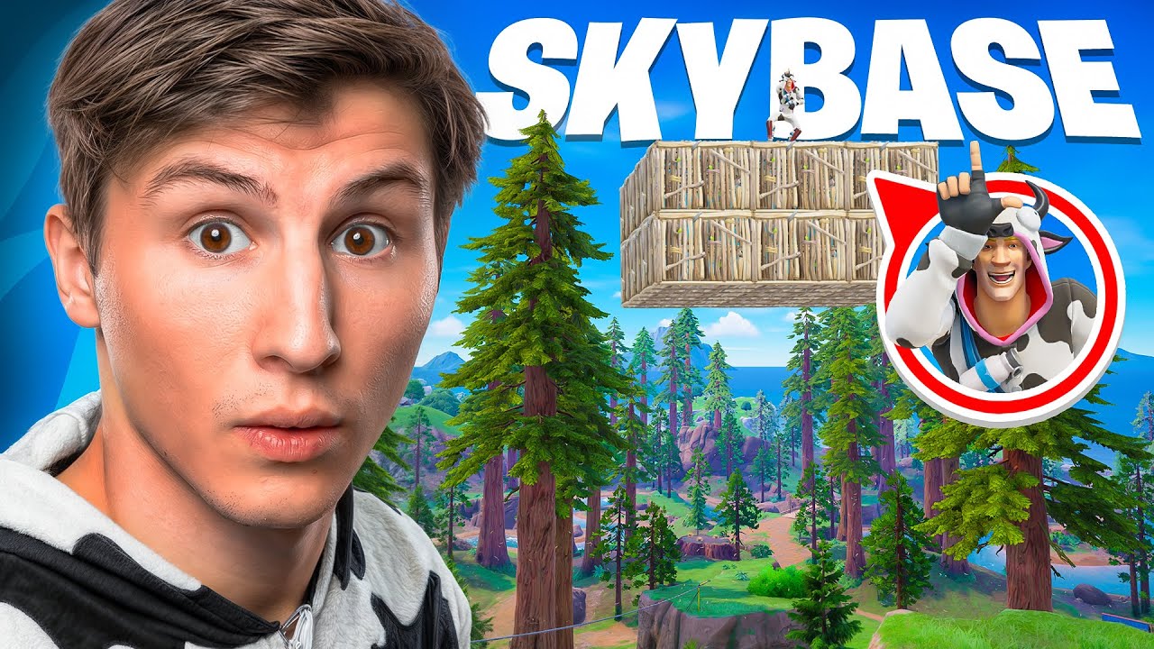 FLIEGE SKYBASE ZERSTÖRT FORTNITE!!! 😱