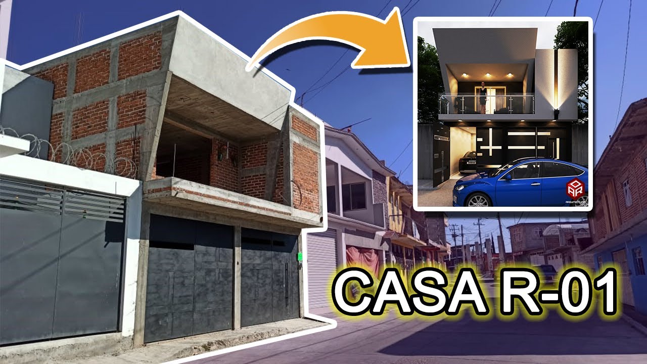 ASÍ LUCE CASA R-01, PLANO DE CASA 7 X 16 / ZITÁCUARO, MICHOACÁN.