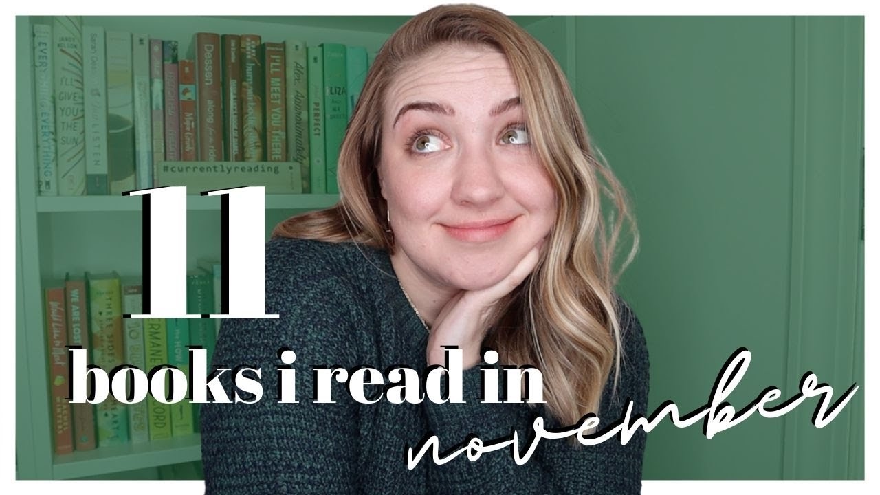 I READ 11 BOOKS IN NOVEMBER ✨