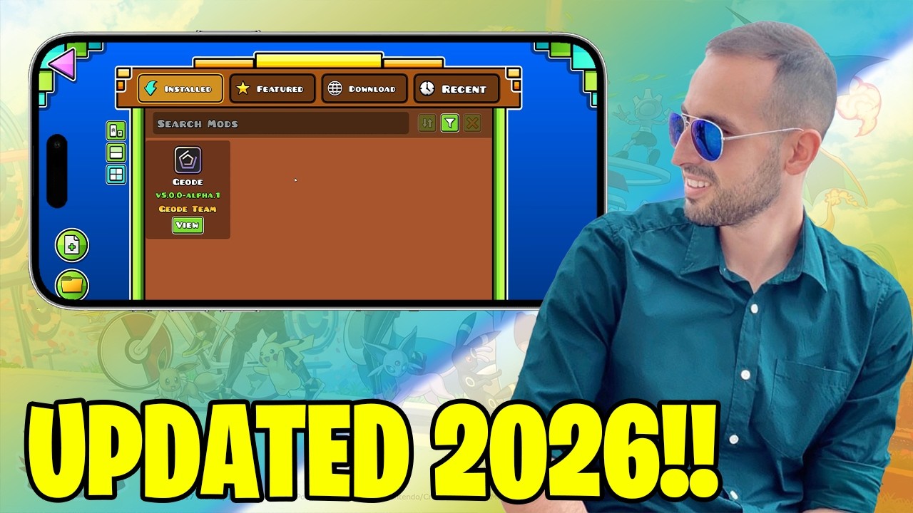 How to Download Geode on iOS & Android - How to Get Geode in Geometry Dash 2.208 MOD