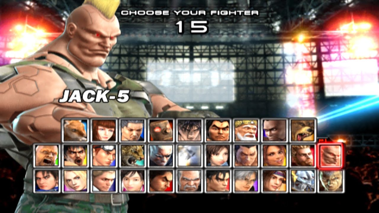 Tekken 5 -  jack 5