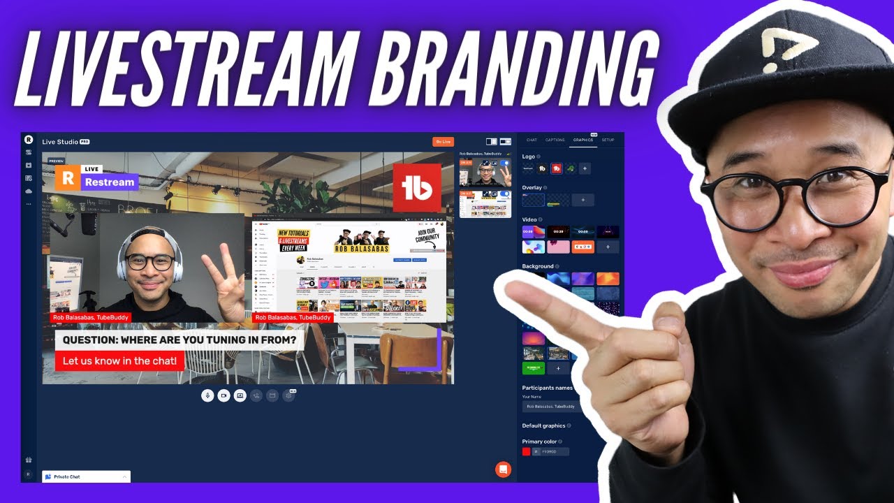 How to MAKE YOUR LIVESTREAM LOOK PROFESSIONAL with Restream Live