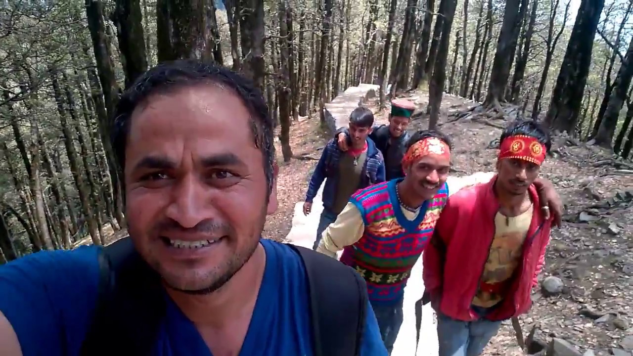 Shikari Devi Temple, Trekking video, Karsog to Shikari Devi in Himachal