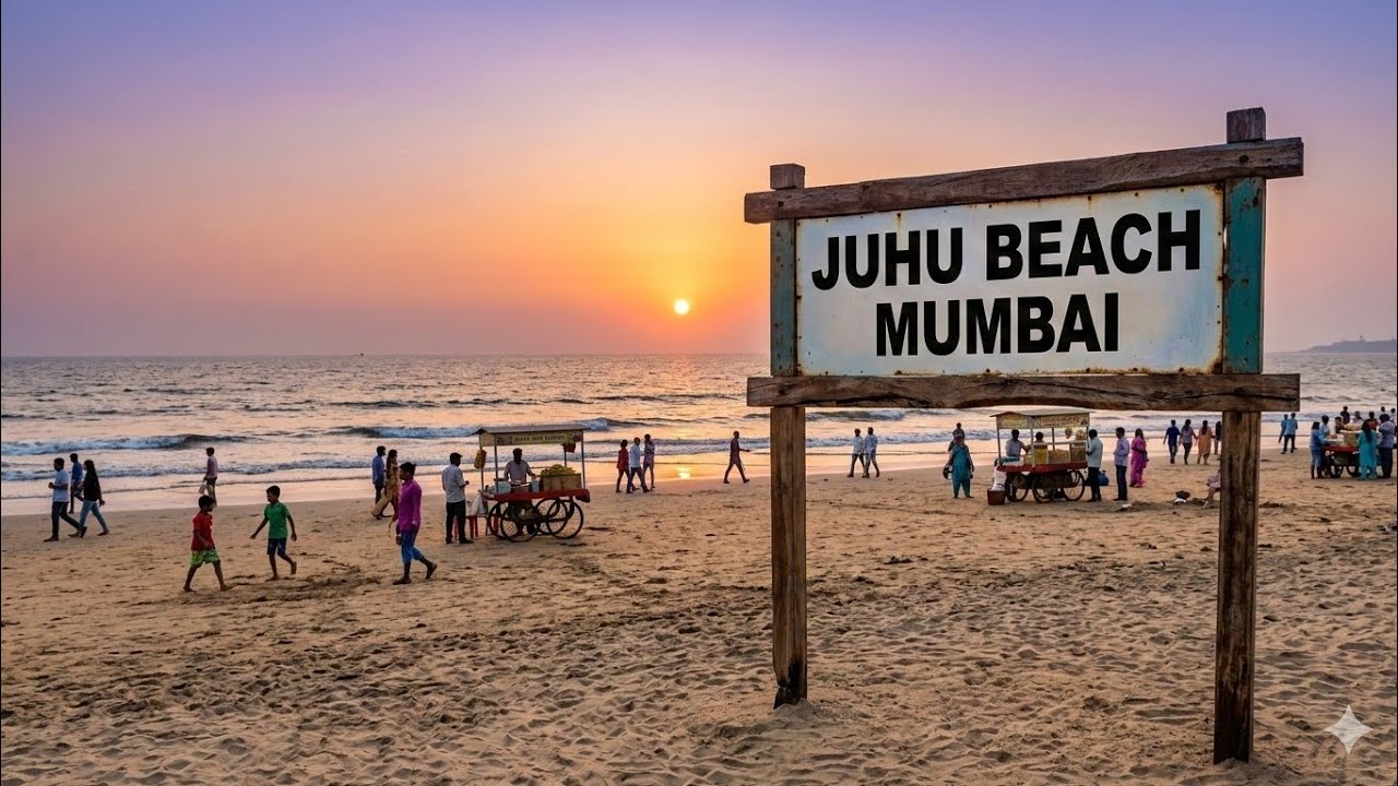 We visited Juhu Beach, Mumbai India 🇮🇳 Not what you think !!!
