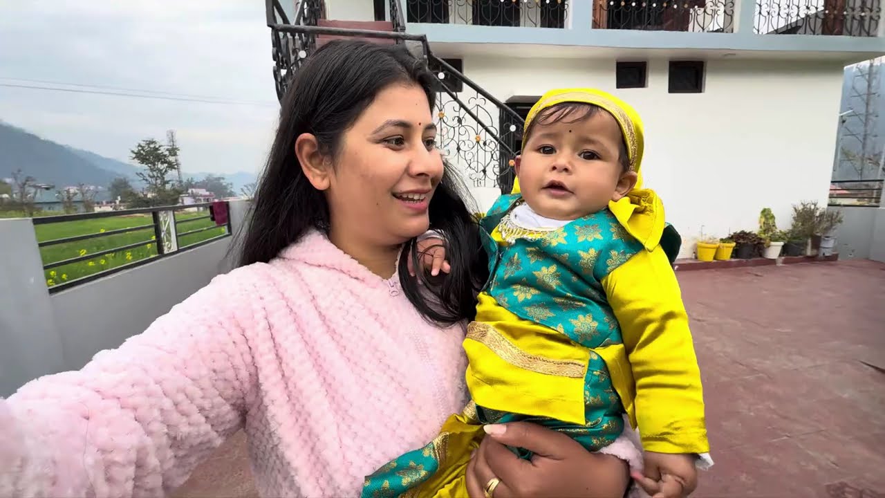 Basant Panchami wale din saal ki pehli Barish ❄️ #shreyaaswal #vlog 