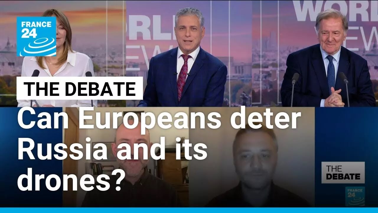While Washington waivers: Can Europeans deter Russia and its drones? • FRANCE 24 English