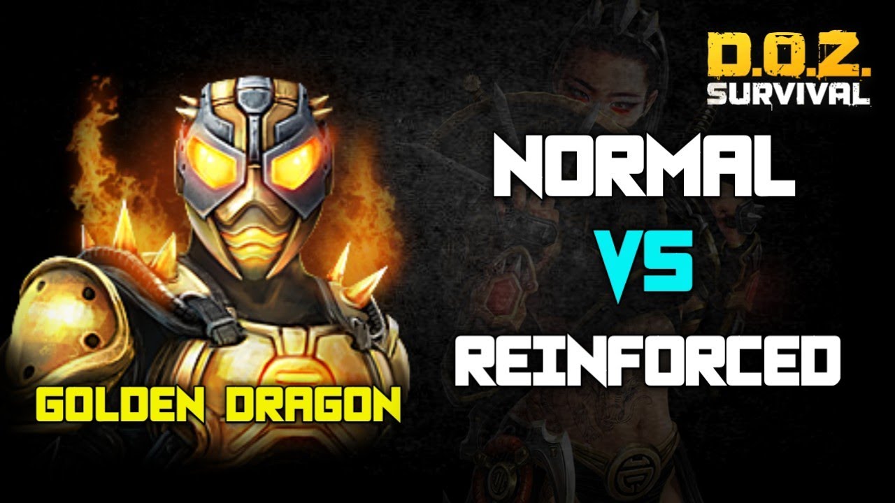 Golden Dragon on NORMAL & REINFORCED Basement | Dawn of Zombies